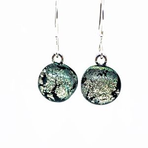 Dichroic Glass Earrings